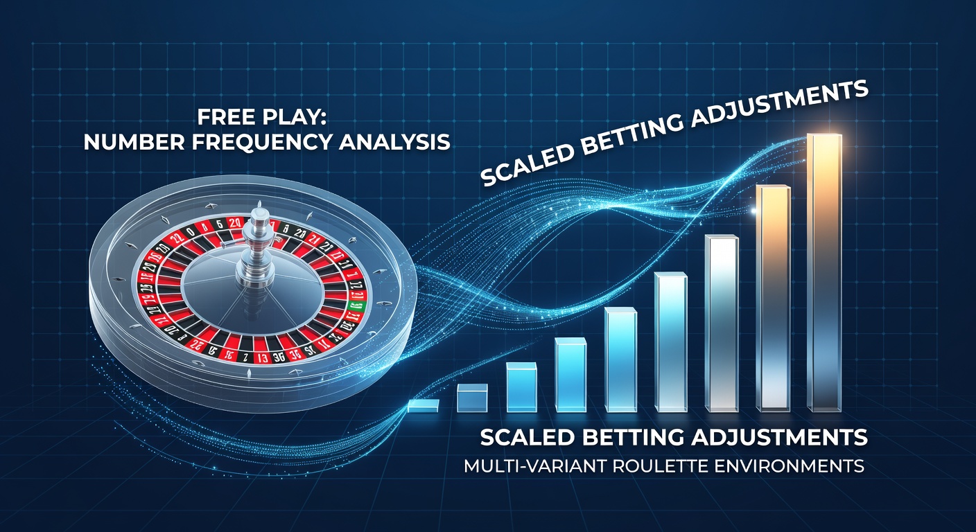 Roulette wheel frequency charts displayed during free play sessions across multiple variants