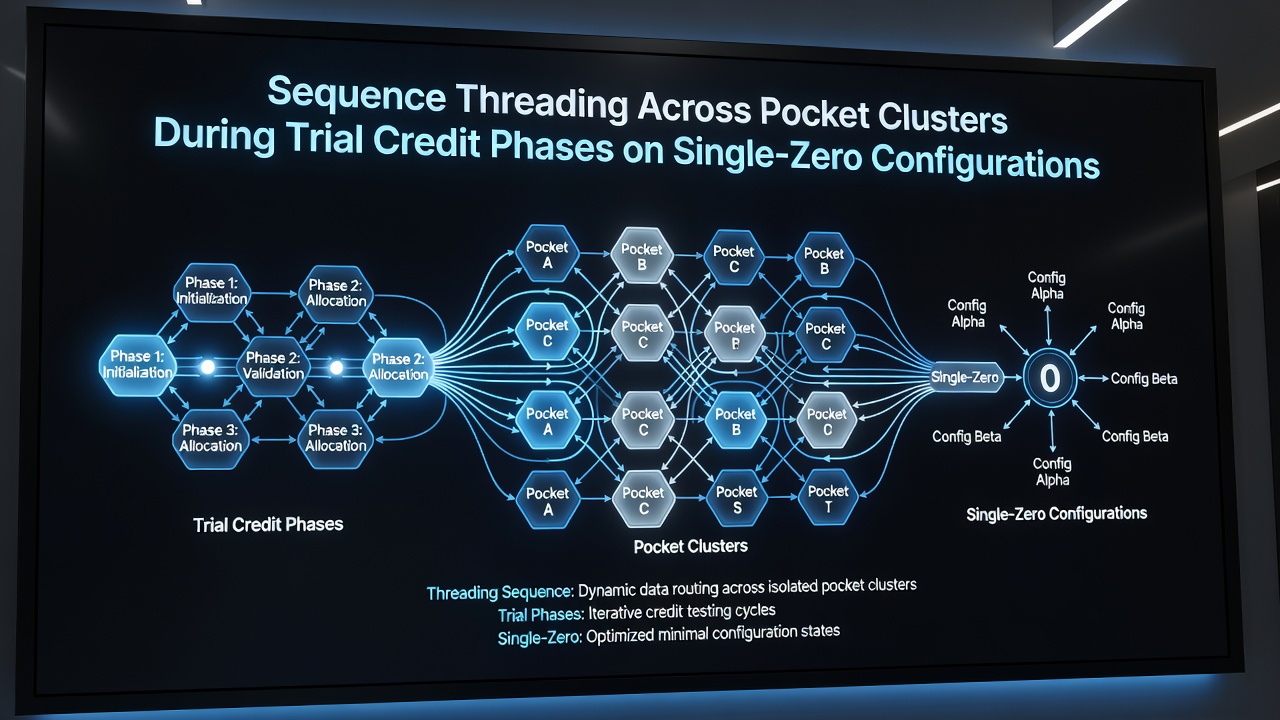 Data visualization of sequence threads linking multiple pocket clusters on single-zero wheels