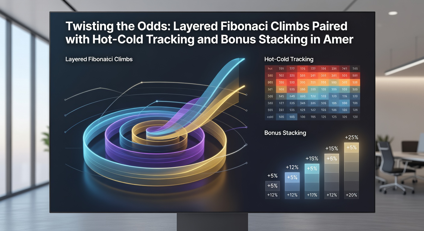 Dynamic chart showing hot-cold number distributions on an American roulette wheel, integrated with Fibonacci progression graphs and bonus multiplier overlays